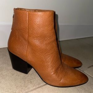 Dolce Vita Brown Ankle Booties